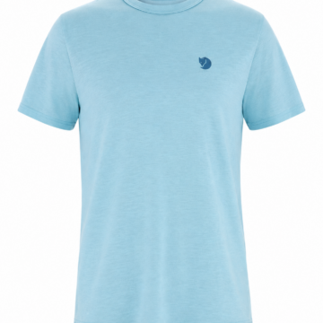 Light Blue Heather Crew Neck Short-Sleeve T-Shirt