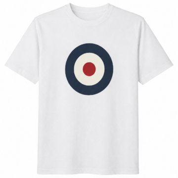 White Circle Emblem T-Shirt