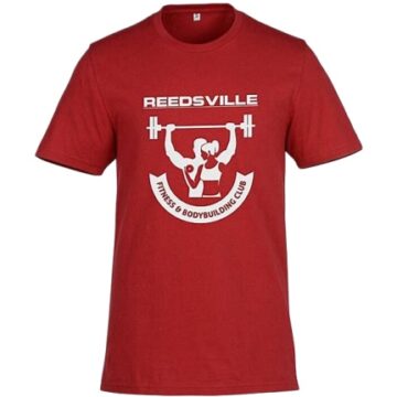 Red Fitness Club Graphic T-Shirt