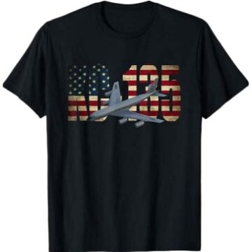 Black American Flag Graphic Crew Neck T-Shirt