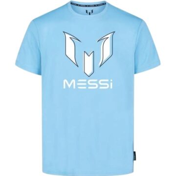 Light Blue Messi Graphic T-Shirt